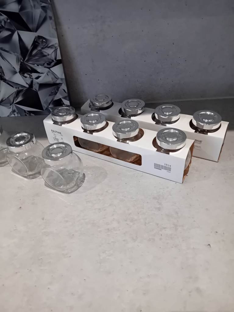 image for Glass jars for sale 