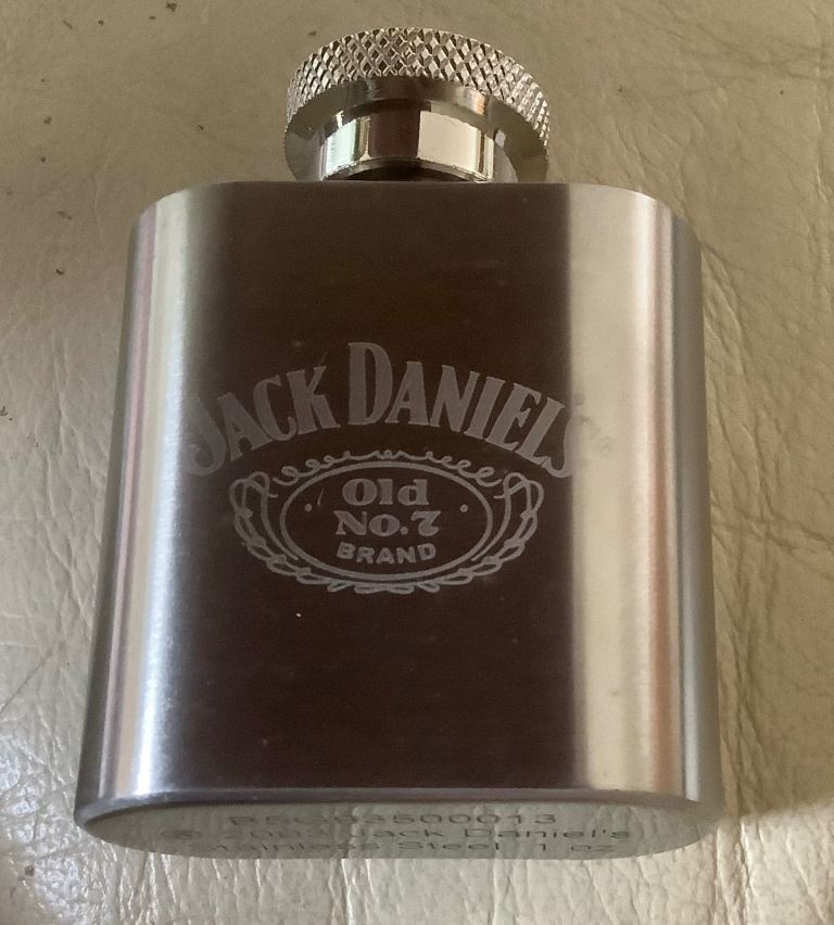 Limited Edition 2003 Jack Daniel’s Miniature Flask - CONTAINS NO ALCOHOL