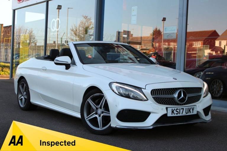 2017 17 MERCEDES-BENZ C-CLASS 2.1 C220D AMG LINE (PREMIUM PLUS) CABRIOLET 2DR DI