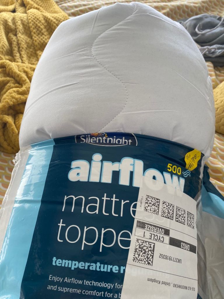 Single mattress topper