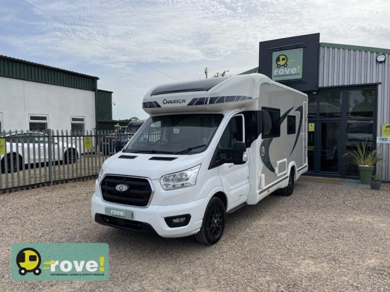 Chausson Titanium 640 4 Berth 4 Belt End Garage  Auto 3500kg