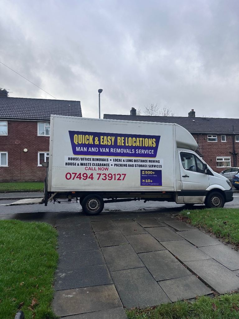 LOW PRICE-SHORT NOTICE BOOKING, MAN & VAN MOVING SERVICE HOUSE FLAT OR ROOM REMOVALS, STUDENT MOVES