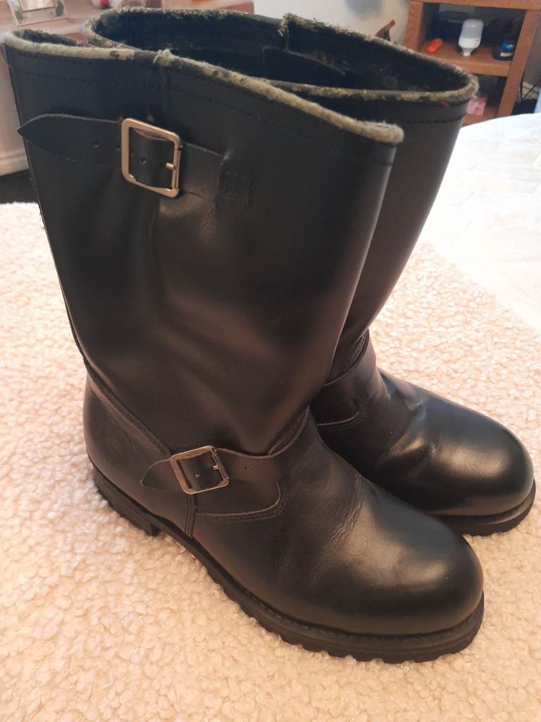 Biker boots size 8
