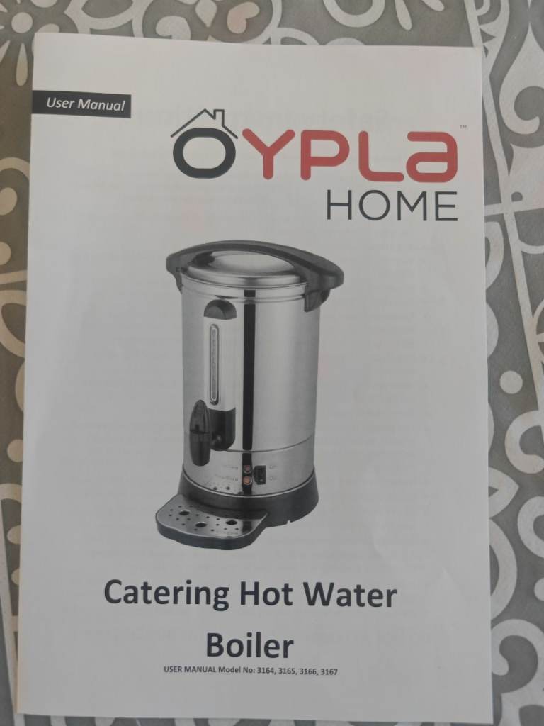 OYPLA Home Catering Hot Water Boiler – Brand New in Box