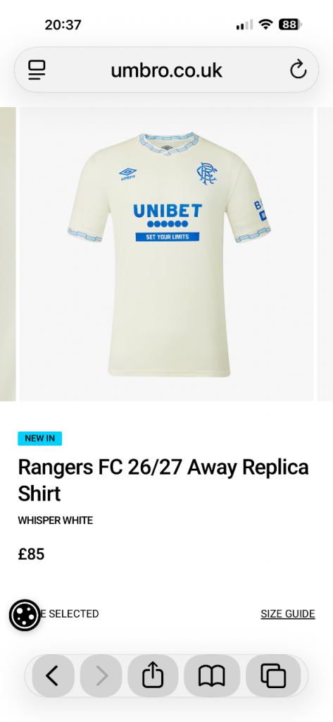 The new rangers top 