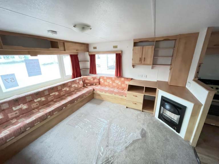 2 Bed Static Caravan 35x12 Central Heated – Off Site - Self Build, Private Land