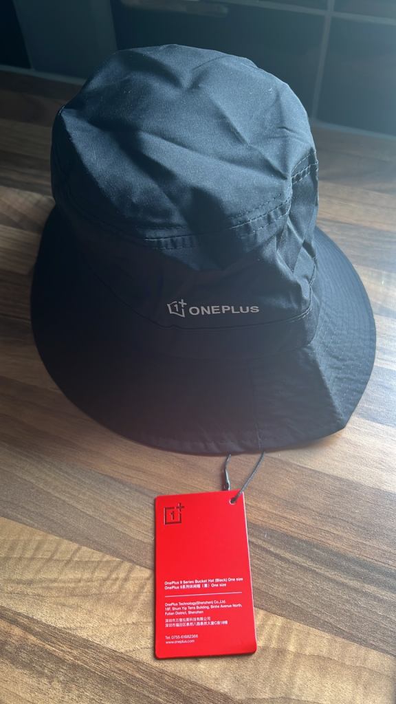 OnePlus 9 10 11 Series Bucket Hat (Black) One Size New Sealed