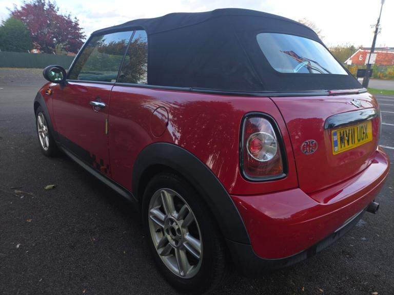 2011 MINI Convertible 1.6 One 2dr CONVERTIBLE Petrol Manual