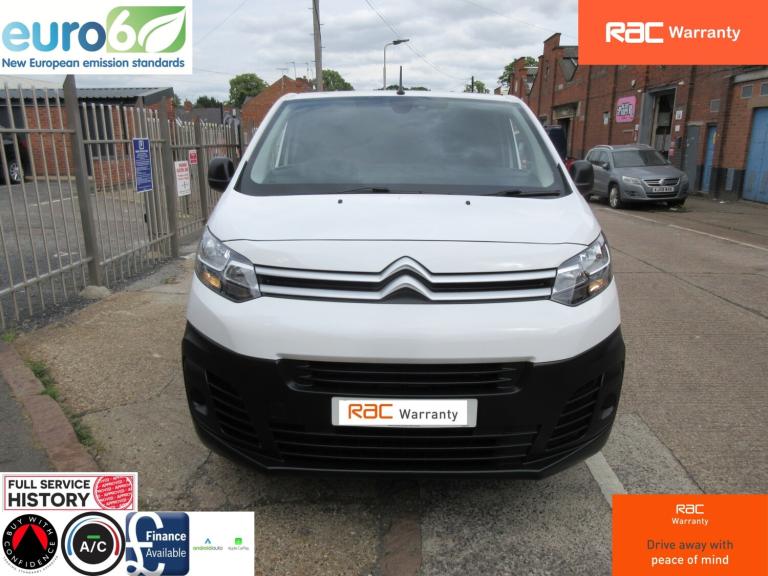 2022 Citroen Dispatch 1000 1.5 BlueHDi 100 Van Enterprise Pro PANEL VAN Diesel Manual