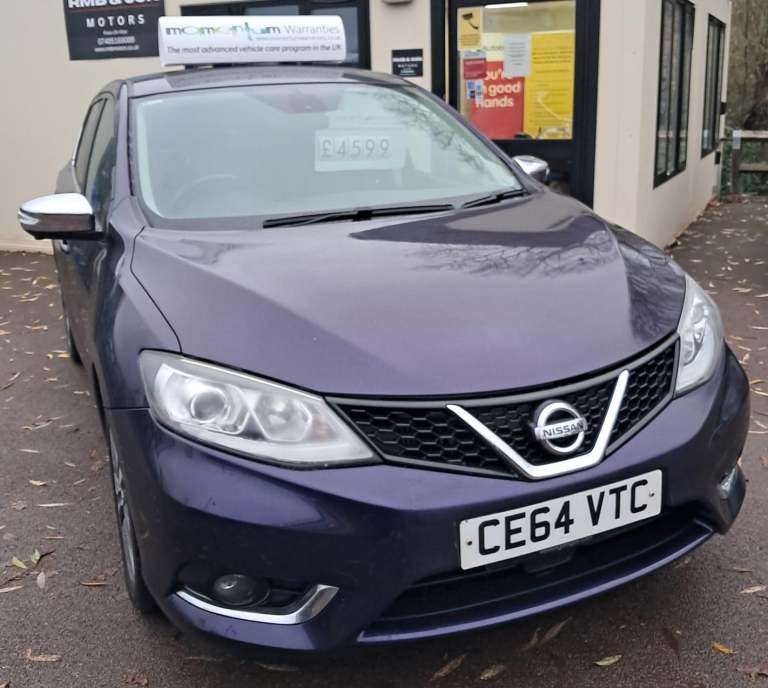 2014 Nissan Pulsar 1.2 DiG-T Tekna 5dr HATCHBACK PETROL Manual