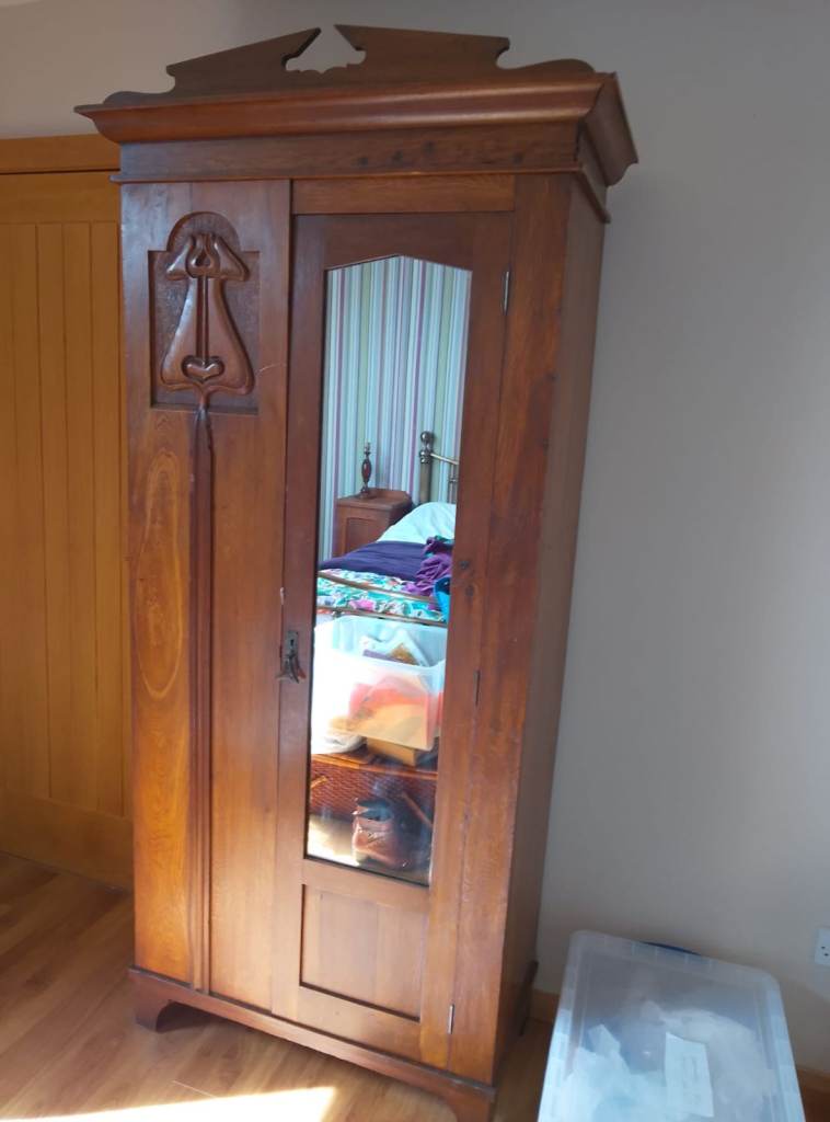 antique wardrobe
