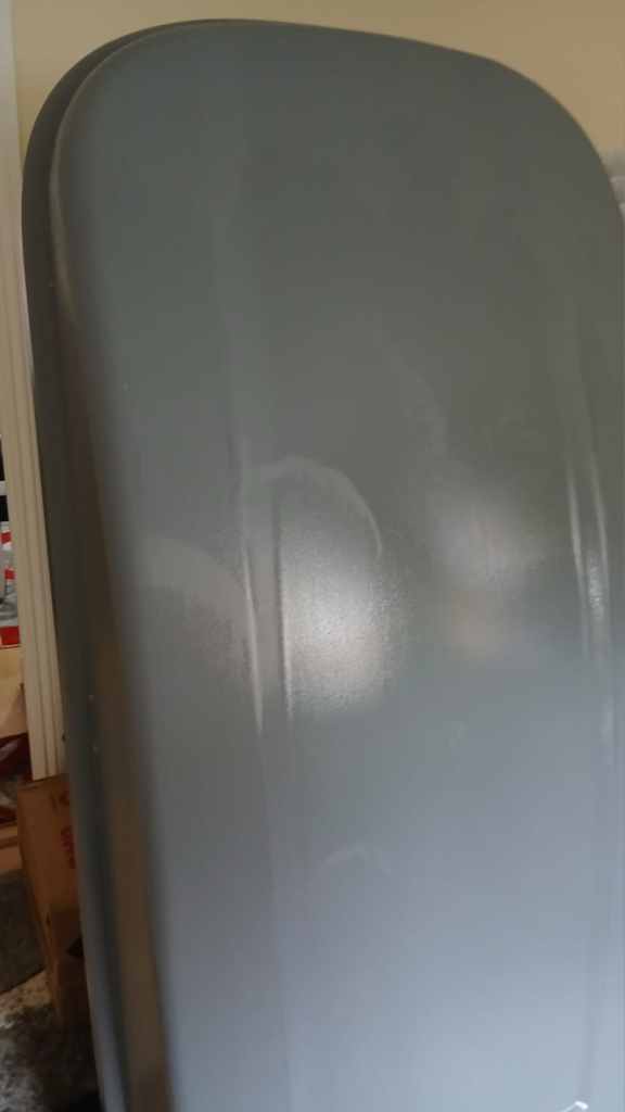 Roof box 420 liters. Halfords 