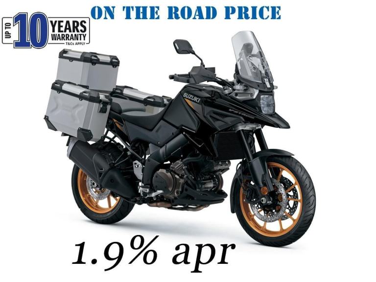 2026 Suzuki DL1050 V-Strom Tour Lux 3 box luggage save 2410, 1.9% APR finance