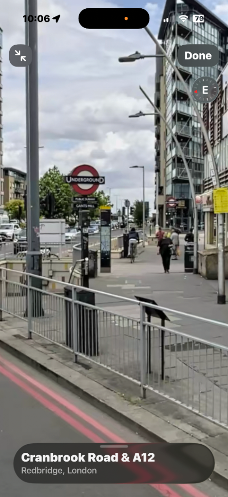 Private, gated car parking spot, Gants Hill station 