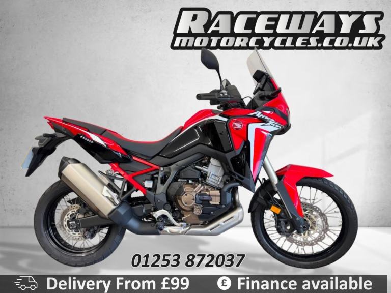HONDA CRF1100L AFRICA TWIN DCT 2021 RED 2,748 MILES USED MOTORCYCLE