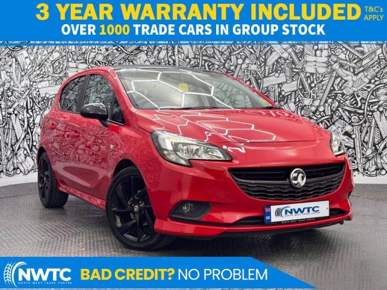 2019 Vauxhall Corsa 1.4i SRi VX Line Nav Black Hatchback 5dr Petrol Manual Euro 6 (s/s) (90 ps) H...