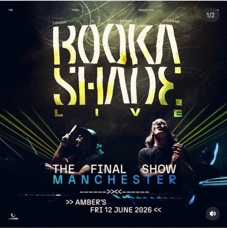 2 tix Booka Shade Live Manchester Tickets - Amber's 12 June 2026