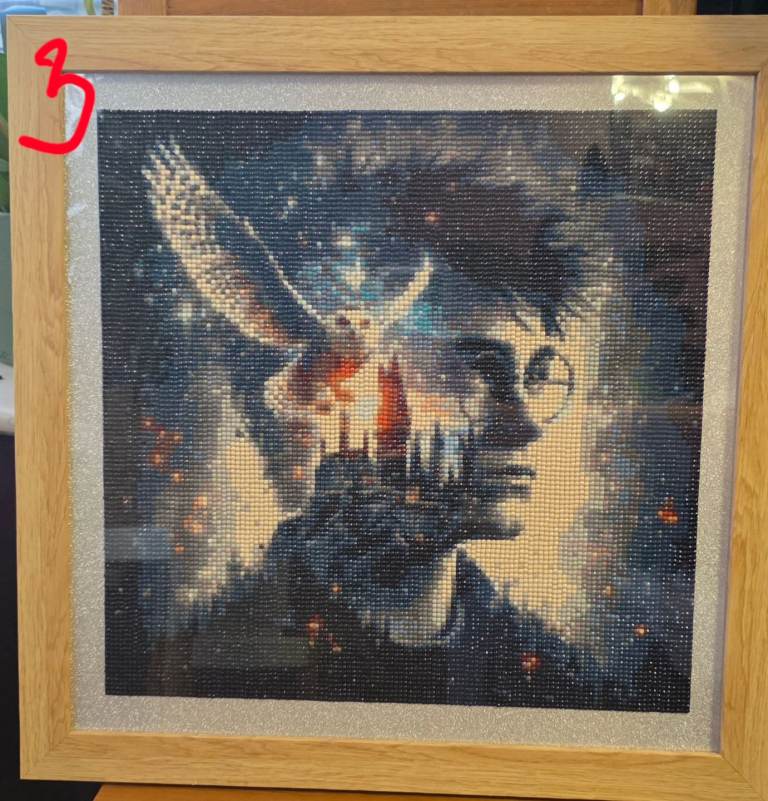 Beautifully Diamond painting art Pictures 