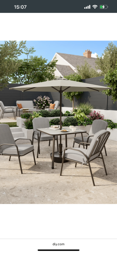 Brand new garden furniture