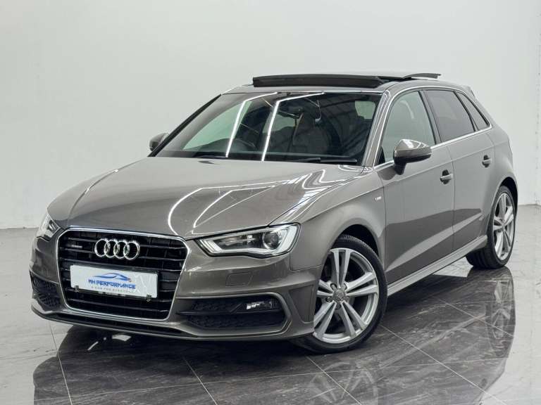 2014 Audi A3 2.0 TDI S line Sportback S Tronic quattro Euro 6 (s/s) 5dr HATCHBACK Diesel Automatic