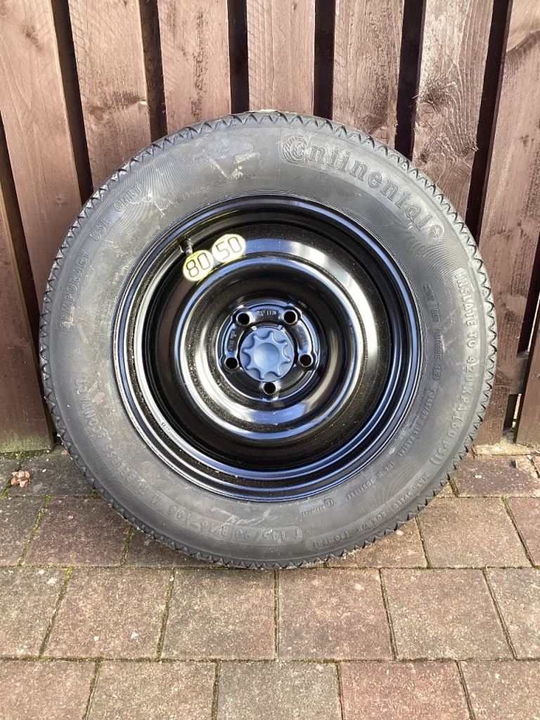 Yaris cross space saver emergency wheel