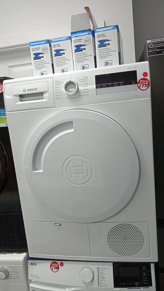  Bosch Serie 4 Condenser Dryer 8kg