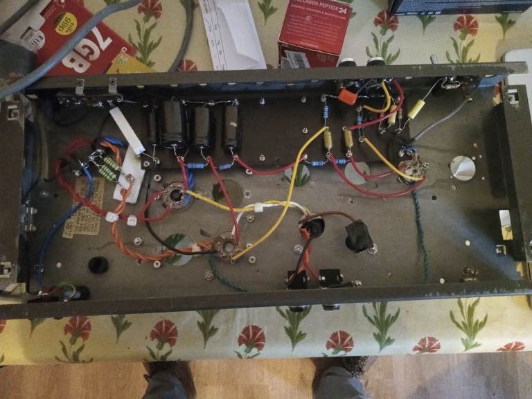 Gain monster! -  Valve Guitar Amp - Hand wired, single-ended KT66, 1x12 combo