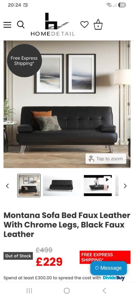sofa bed