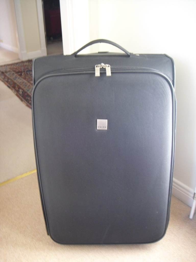 TRIPP Large Two Wheel Rolling Black Suitcase