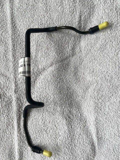 Brand New Genuine BMW E39 Brake Pipe Rubber Covered ABS Unit To Brake Master Cylinder