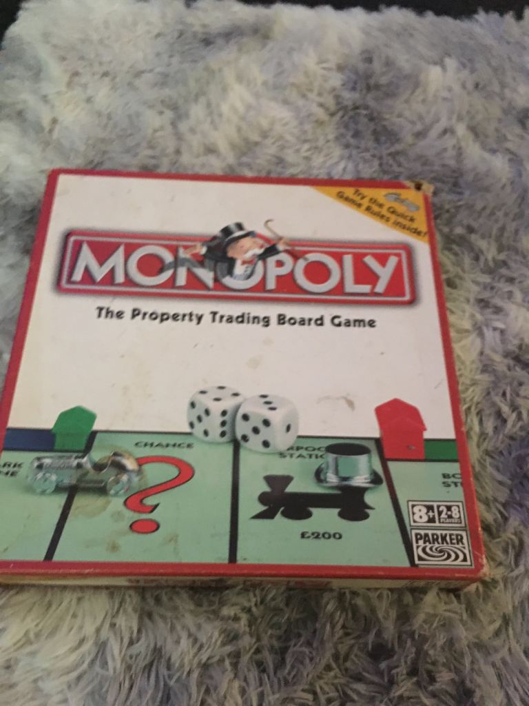Monopoly board game 