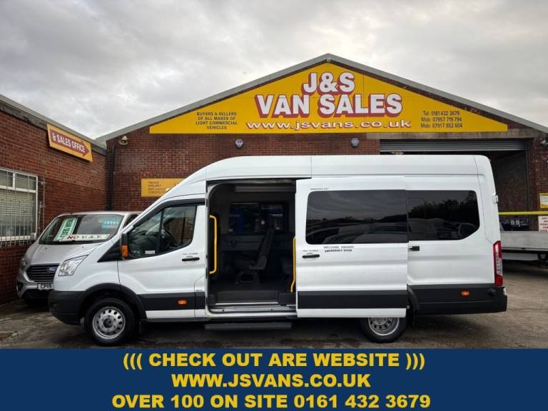 2018 18 FORD TRANSIT 2.2 TDCI 460 HDT TREND MINIBUS 5DR DIESEL MANUAL L4 H3 (17 