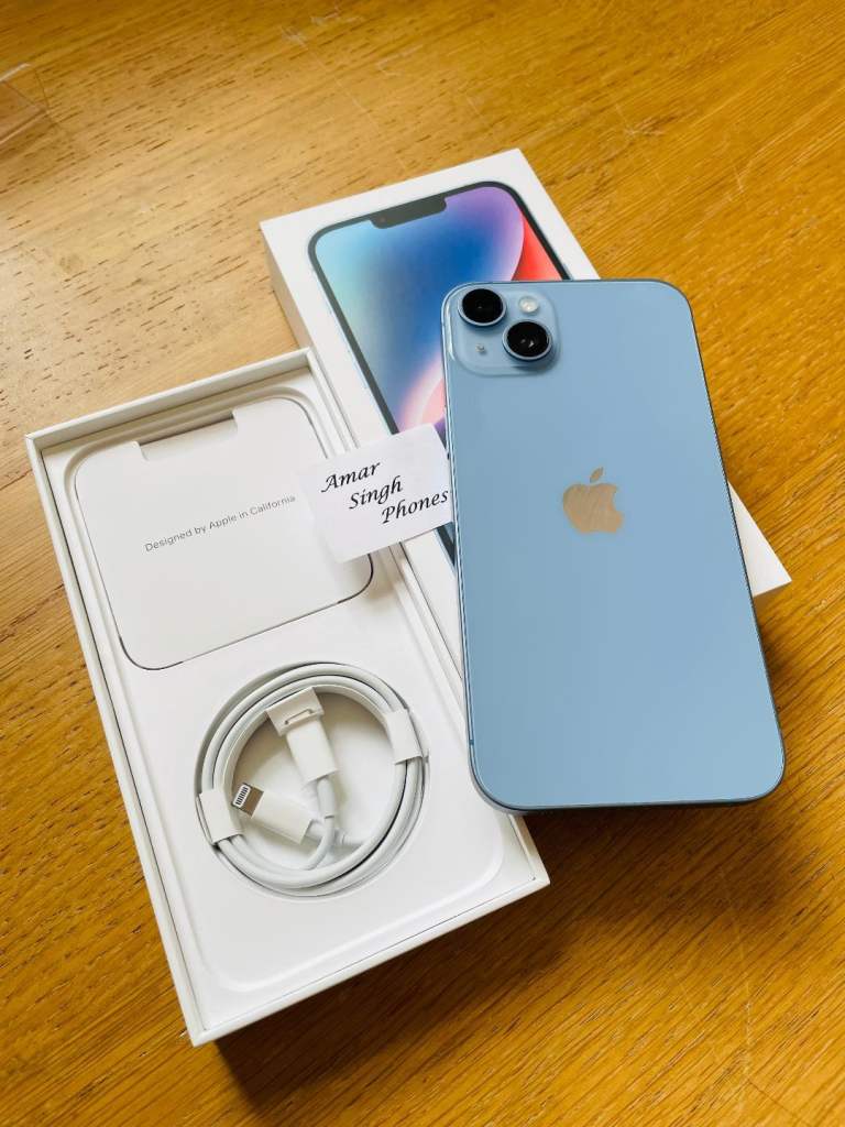 Iphone 14 PLUS, 256GB, Blue, Warranty! (C773)