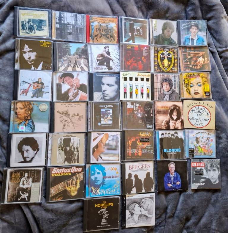 CD joblot various artists mostly 70s and 80s