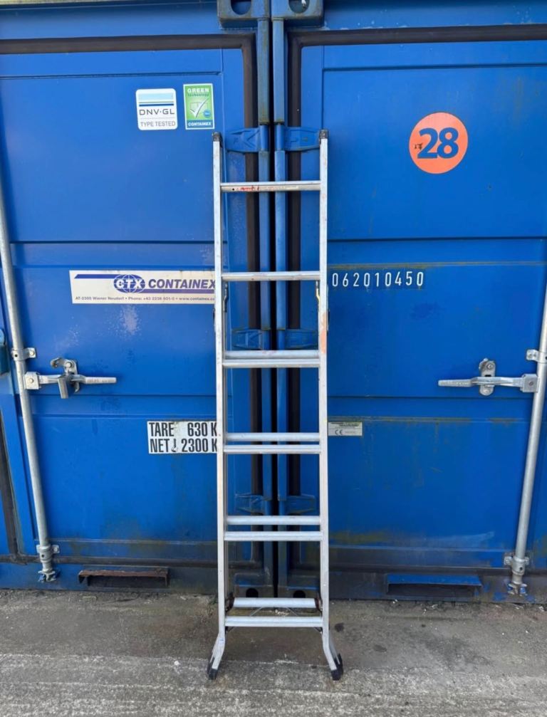 ABRU 3 WAY DOMESTIC COMBINATION  LADDER USED CONDITION £35