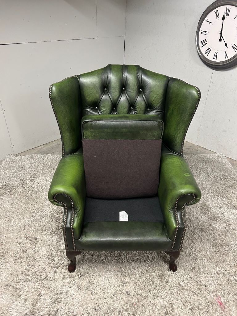 CHESTERFIELD QUEEN ANNE CHAIR DELIVERY AVAILABLE 