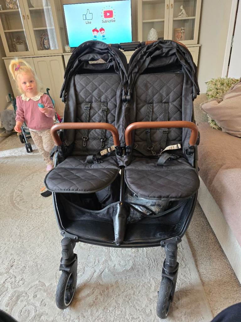 Ickle bubba double stroller 