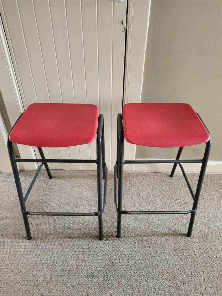 Vintage lab stools