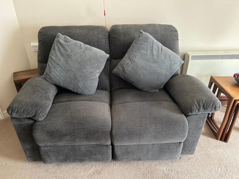 2 seater sofa and chair 