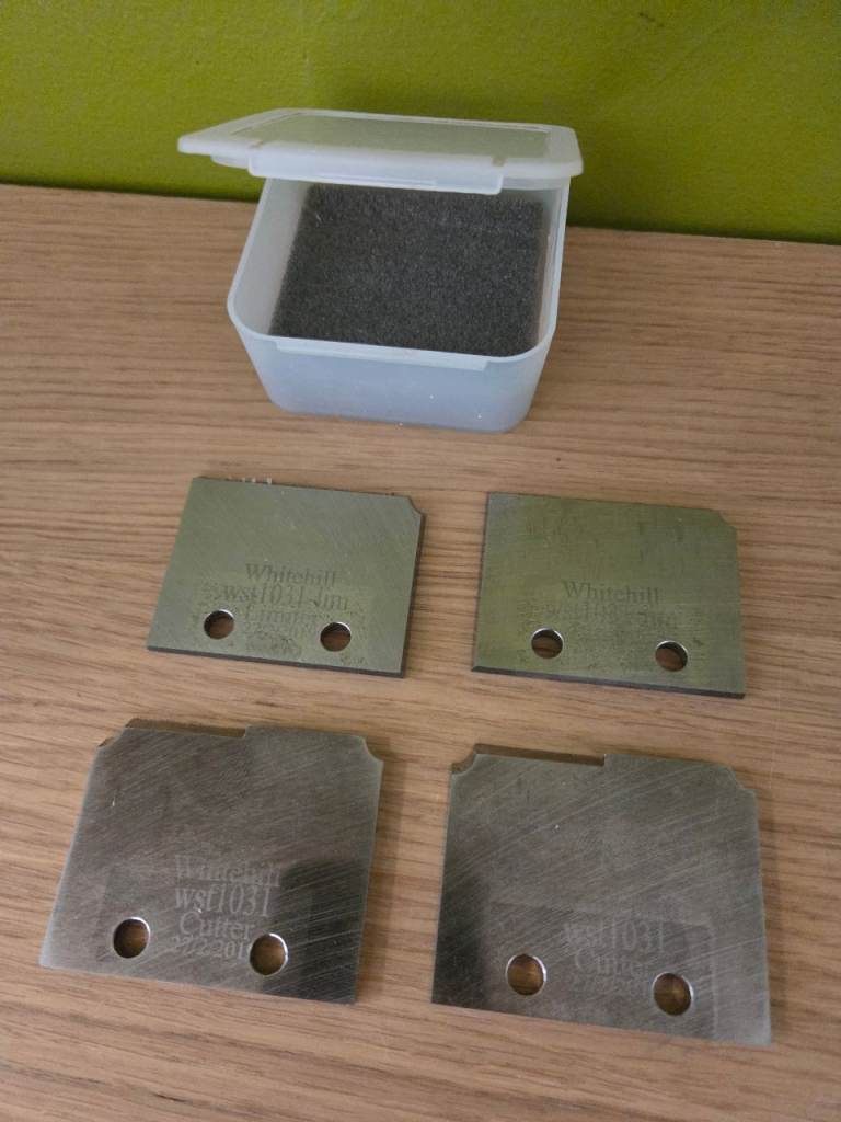 Whitehill wst 1031 R4 ovolo  profile spindle moulder cutters and limiters Axminster 