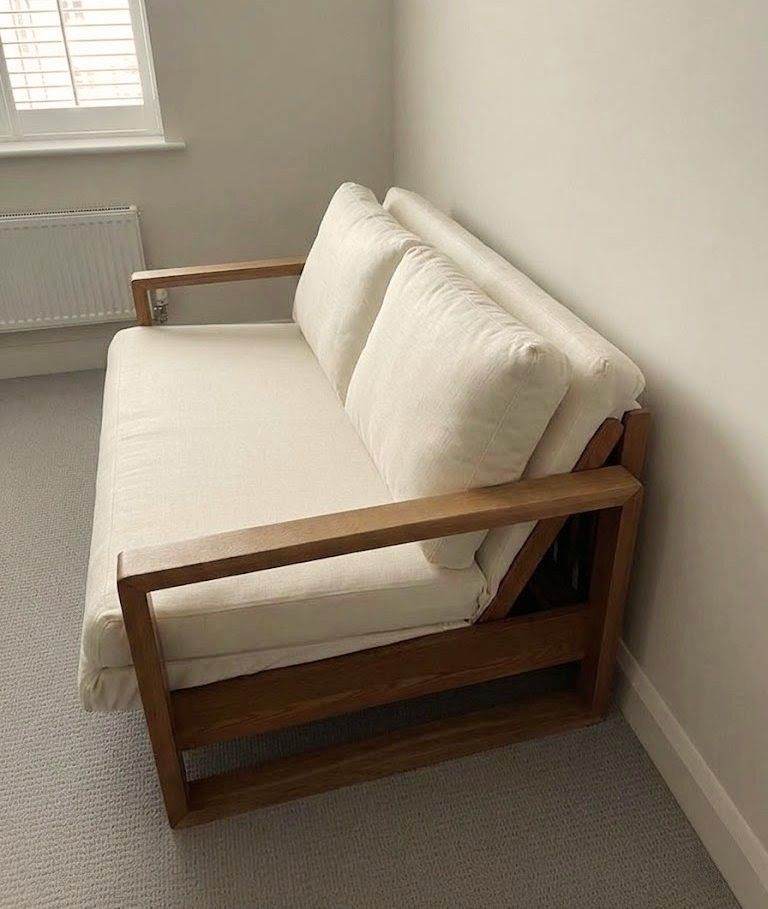 Cuba Sofabed Oak Futon Company sofa double bed  Make a sofa bed statement with Cuba