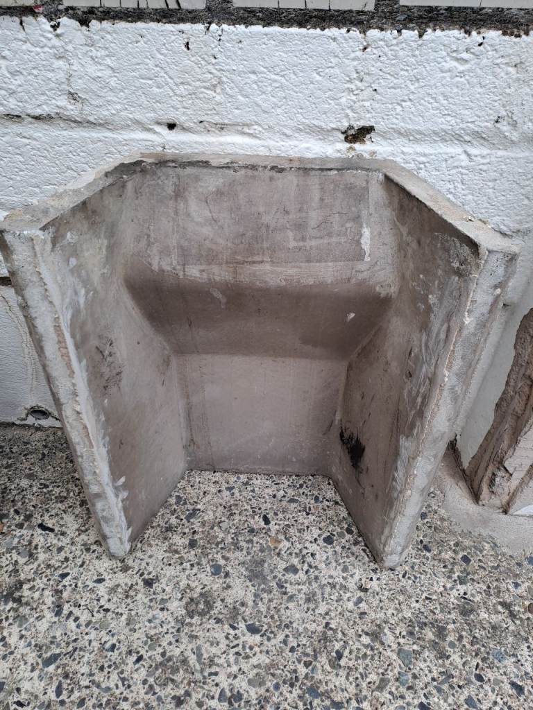 18inch concrete fireback 
