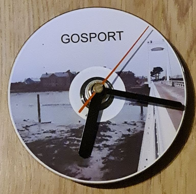 GOSPORT CD CLOCK