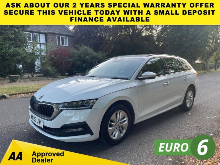 2023 23 SKODA OCTAVIA 2.0 TDI SE TECHNOLOGY ESTATE 5DR 115BHP. 99K MLS. AC. SENS