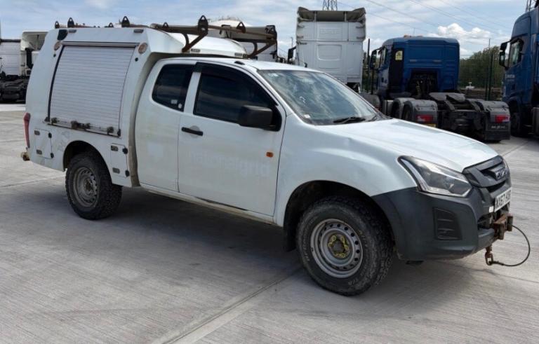 2017 ISUZU D MAX EXTENDED CAB 4X4 PICKUP EURO6 ULEZ FREE PRICE IS PLUS VAT 
