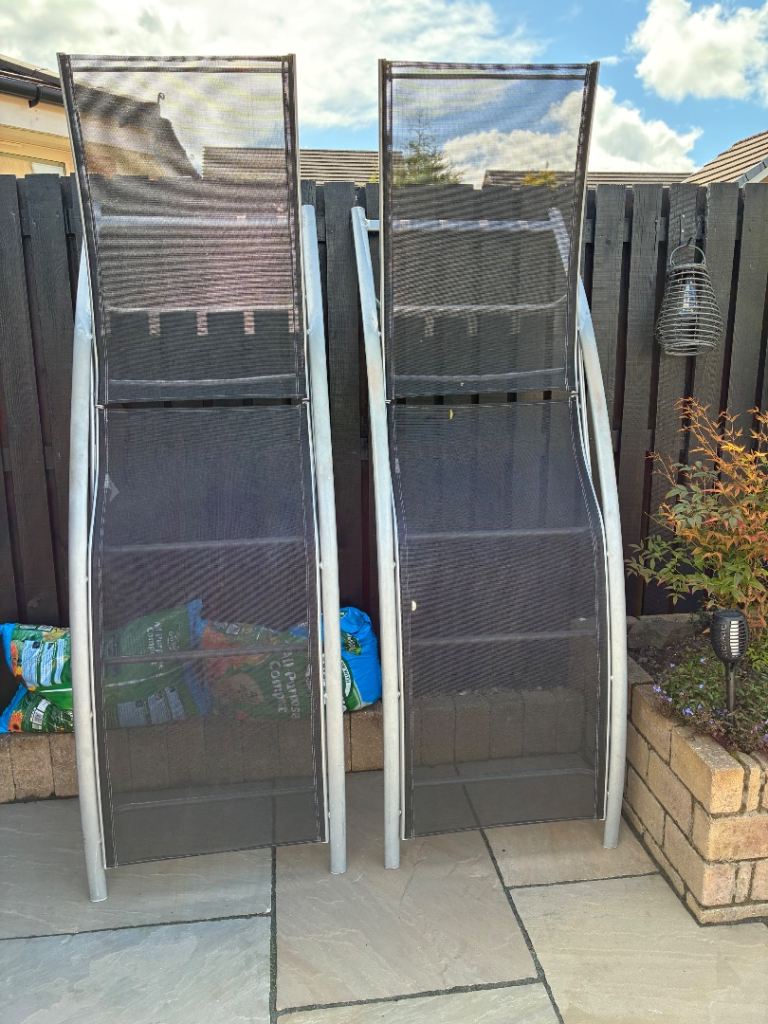Sturdy sun loungers