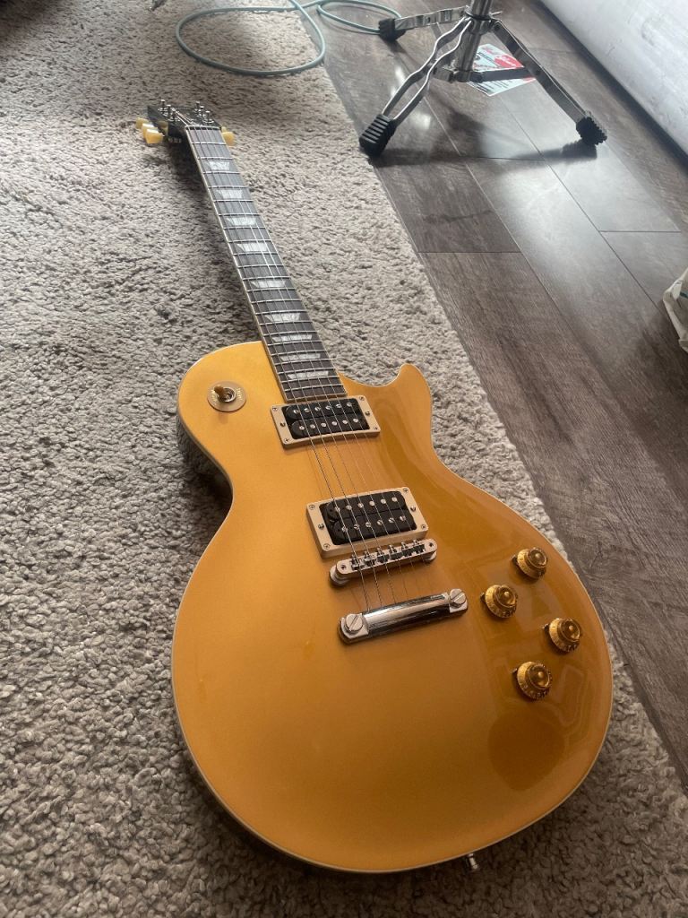 Gibson les paul slash signature standard goldtop victoria Usa electric guitar