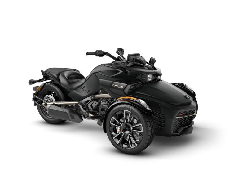 2027 Can-Am Spyder F3-S Monolith Black Satin Trike - Pre Order Now