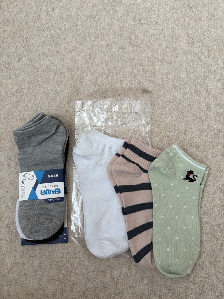 image for Ladies 6 pairs of socks,Bargain 