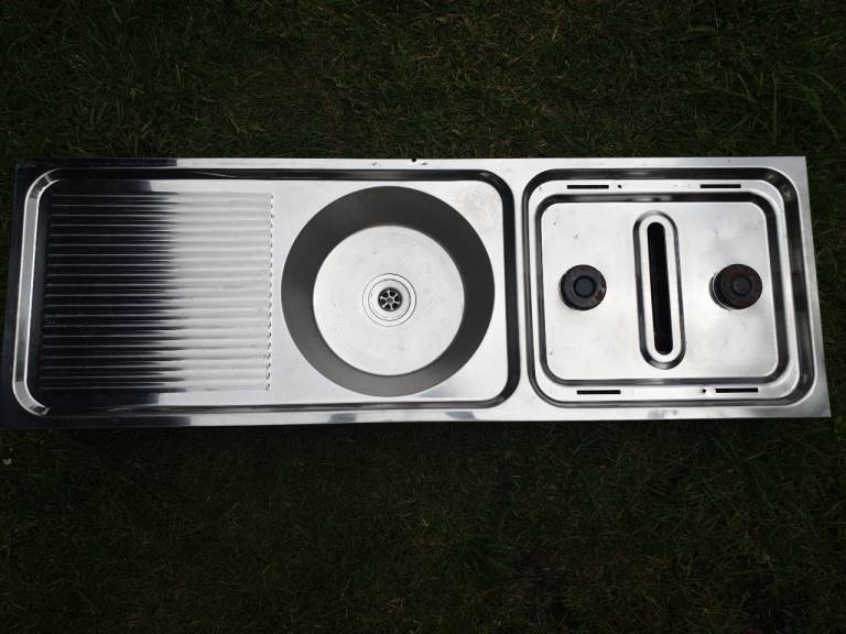 Sink / Gas unit for campervan, shed, motorhome, boat etc... (Gas section needs attention)